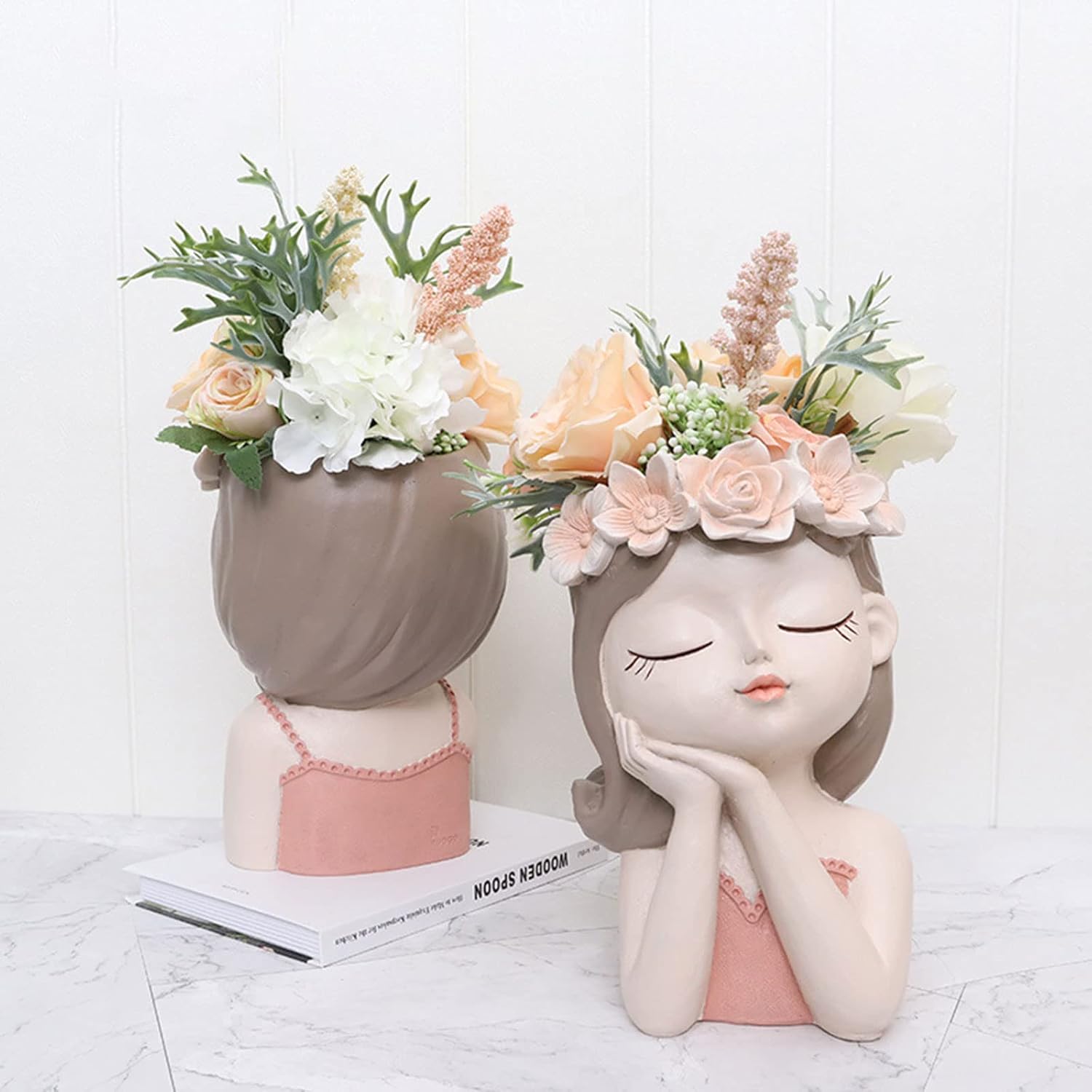 Cute Doll Flower Pot Mini