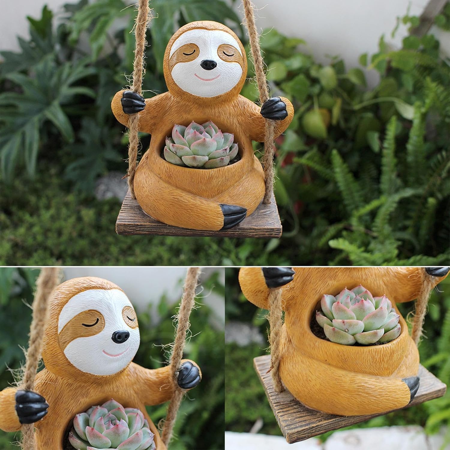 Sitting Panda Flower Pot